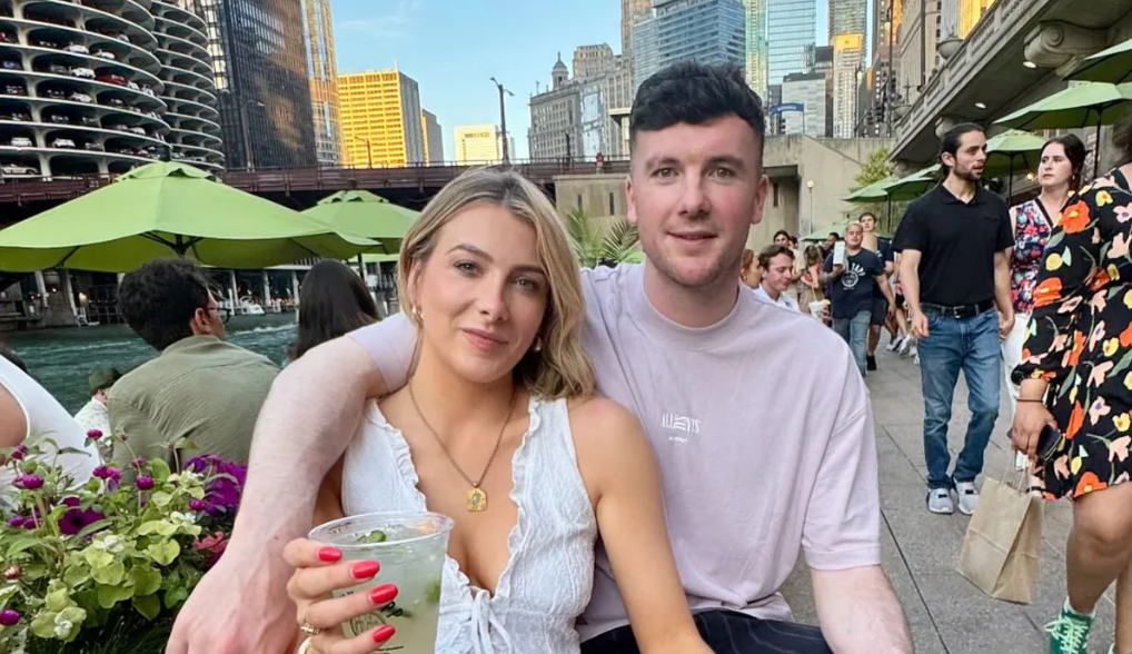 Louise Cantillon agus Declan Hannon. Pictiur Louise Cantillon Instagram