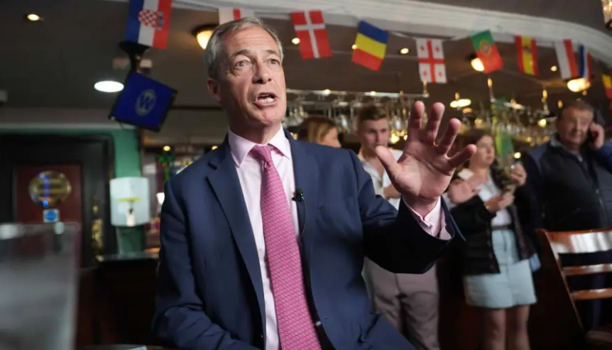 Nigel Farage. Pictiúr: James Manning/PA Wire/PA Images