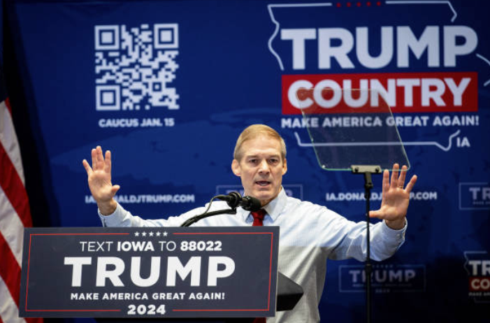 Jim Jordan . Pic: Al Drago /Bloomberg via Getty Images