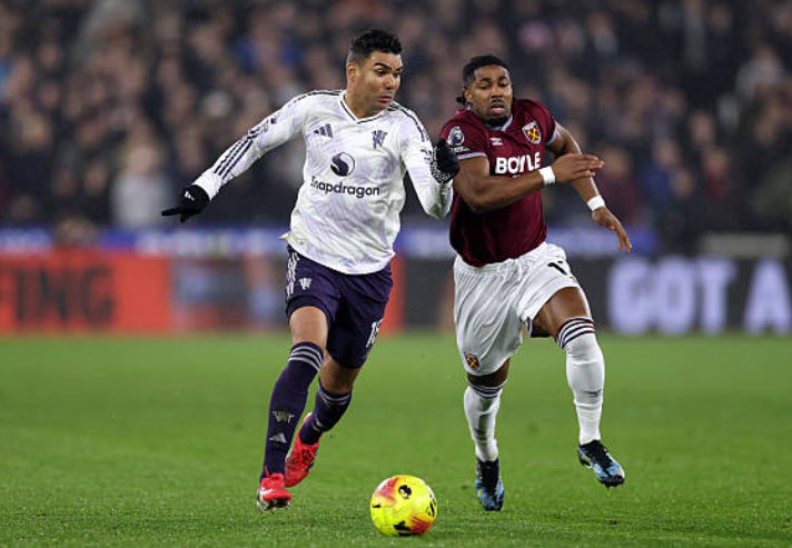 Imreoir Manchester United, Casemiro, a thagann ón mBrasaíl