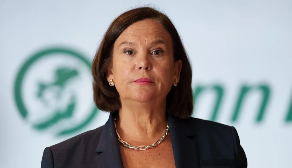 Mary Lou McDonald ag caint faoi chostas leictreachais