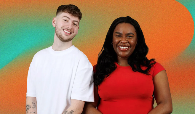 Mikie OReilly agus Demi Isaac Oviawe. Pictiur RTE