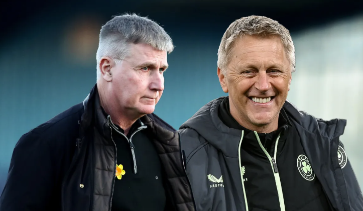 Stephen Kenney agus Heimir Hallgrímsson