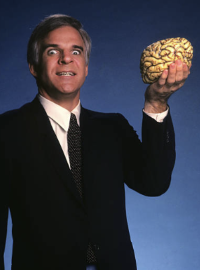 Steve Martin in the Man With Two Brains