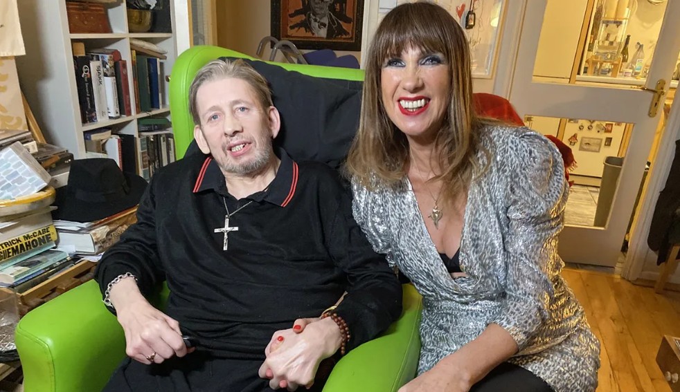 Shane MacGowan agus Victoria Mary Clarke