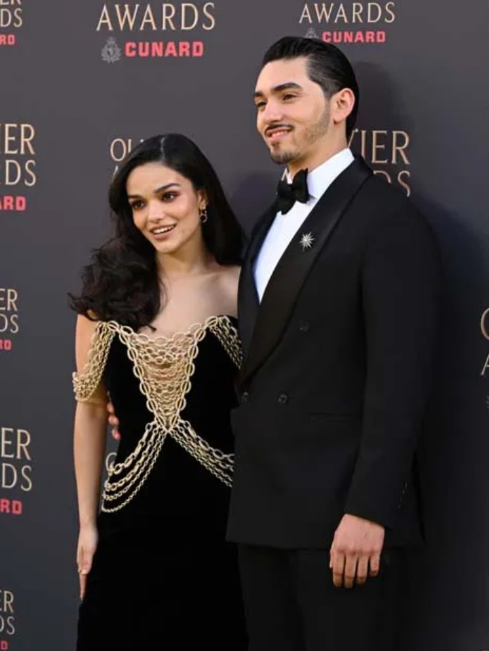 Rachel Zegler agus Diego Andres Rodriguez. Pictiur Getty Images