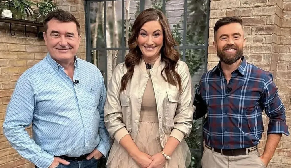 Deric Hartigan le Martin King agus Elaine Crowley. Pictiur Deric HartiganInstagram