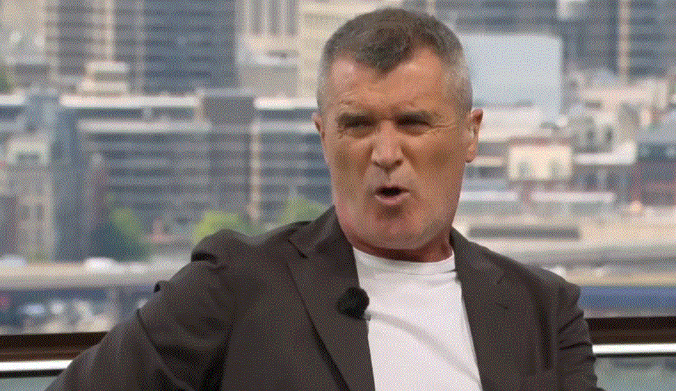 Roy Keane. Pictiúr ITV