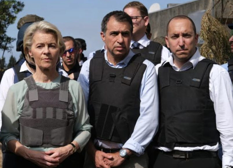 Ursula von der Leyen in Iosrael