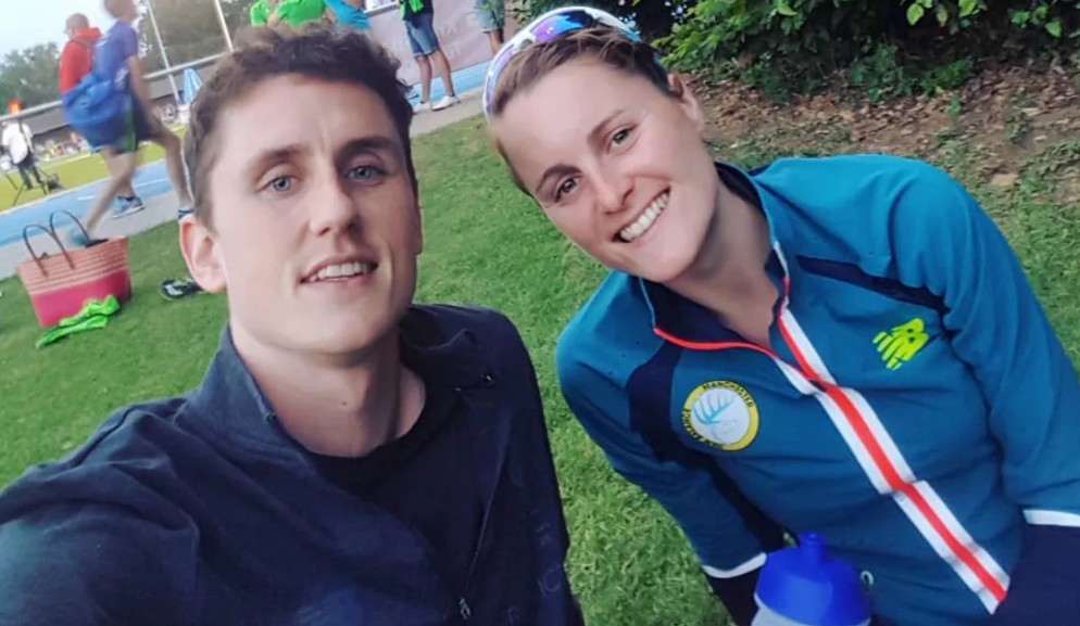 Thomas Moran agus Ciara Mageean. Pictiur Ciara MageeanInstagram