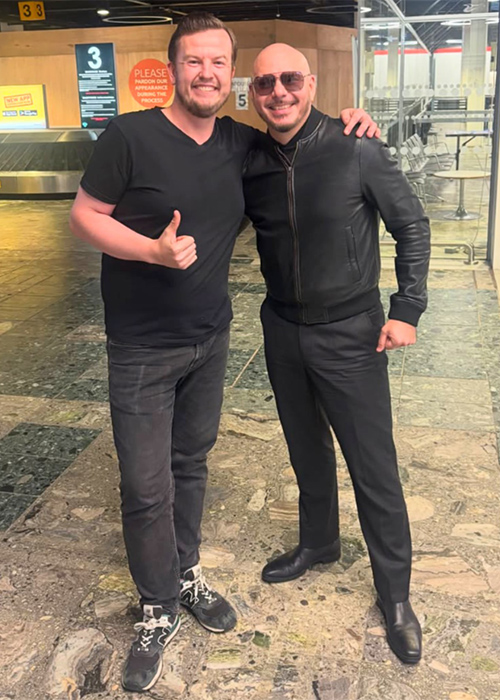 Pitbull Shannon Airport