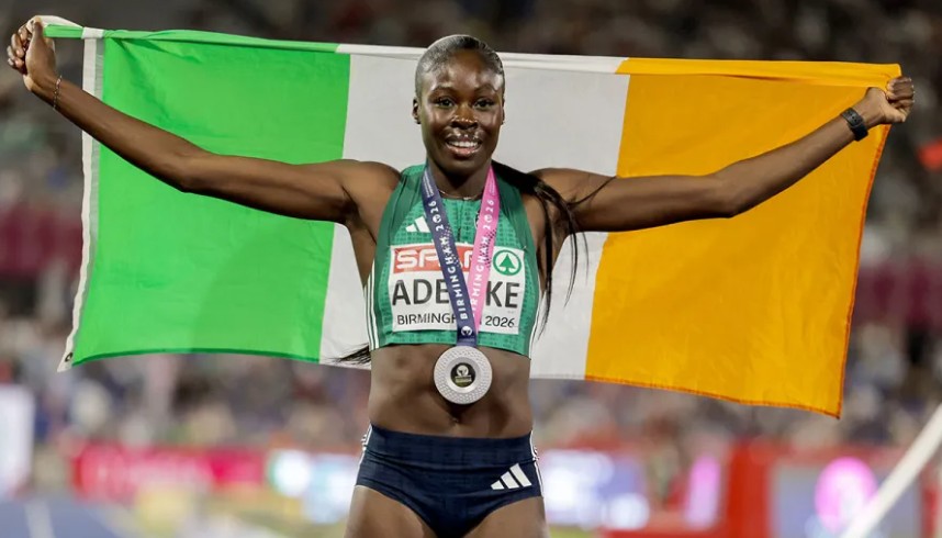 Rhasidat Adeleke. Pictiúr INPHOMorgan Treacy
