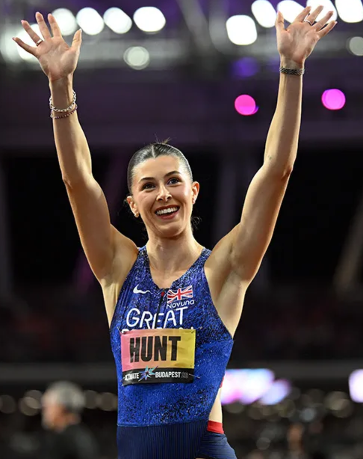 Amy Hunt. Pictiur Getty Images