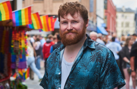 Andrew Clarke. Pictiúr: Glúin an tSosa Cogaidh/TG4