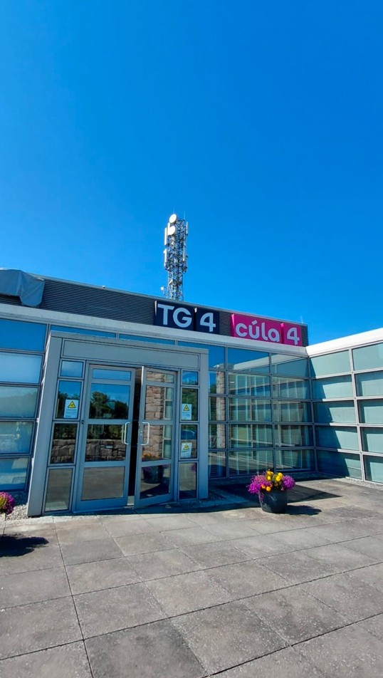 Ceannáras TG4 i mBaile na hAbhann, Contae na Gaillimhe. Pictiúr: Aoife Ní Bhraoin. Gaeilge